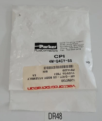 NEW Parker 4M-Q4CY-SS
