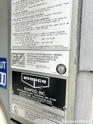 USED EVAPCO ATWB 4-3E9 Z