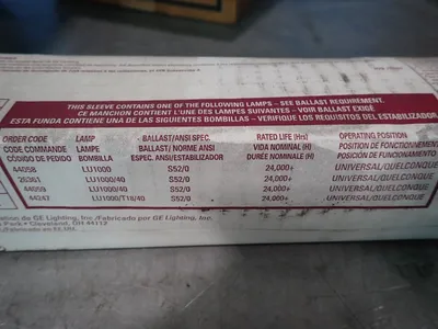 Used GENERAL ELECTRIC LU100/ECO Light Source Equipment Ohio US | HGR 24 #779163