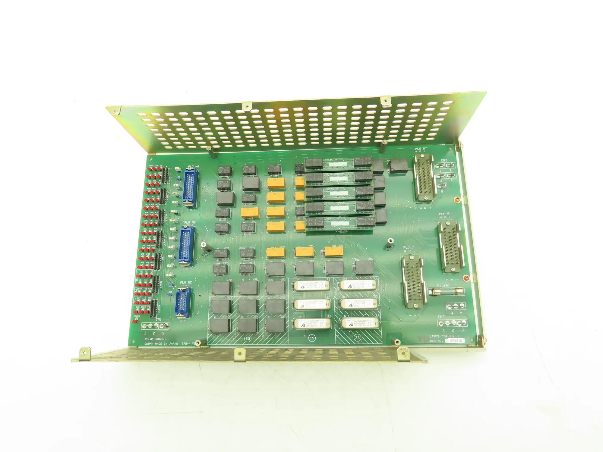 Okuma 4809-770-032-3 Printed Circuit Main Relay Board 1 PCB With Housing
