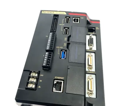 USED KEYENCE INTUITIVE VISION SYSTEM CONTROLLER, 0.47M PIXEL SUPPORTING TYPE