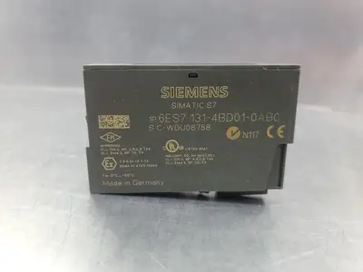 Used Siemens 6ES7131-4BD01-0AB0 SIMATIC S7 Digital Input Module PLC Input & Output | Palmetto Automation #1150705