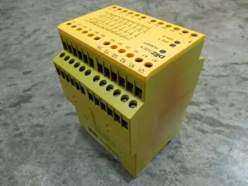 Pilz PZE 9 8S / 1Ö Safety Relay Module Used