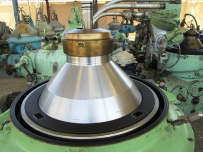 (2) Alfa-Laval FOPX 613 TFD-24-60 oil purifiers, SS.
