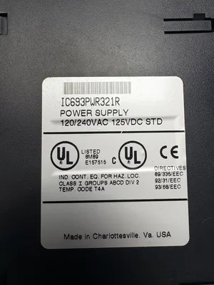 FANUC IC693PWR321R Electrical/PLC/Automation | ESS Industrial Equipment Sales (9)