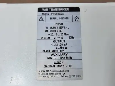 USED ALSTOM 3RBGG6002A