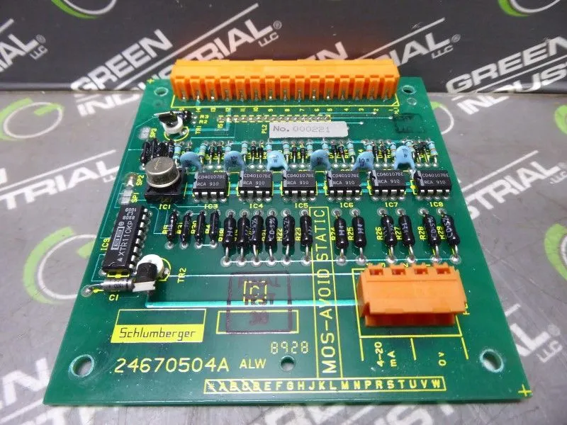 Schlumberger 24670504A Transmitter Board Used