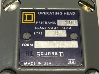 USED SQUARE D 9007-C52B2