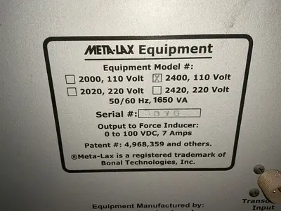 Used BONAL METALAX 2400 Metallurgical Equipment Ohio US | HGR 24 #1457523