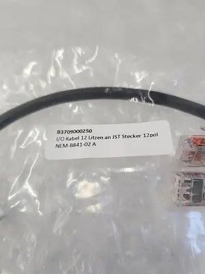 NEM-B841-02 A , KABEL 12 LITZEN AND JST STECKER 12POL