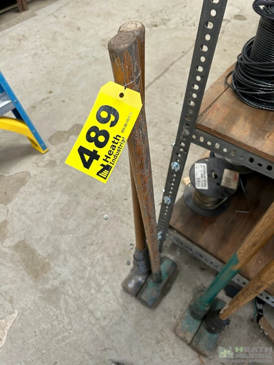 Used _UNKNOWN_ (2) SLEDGE HAMMERS Hammers Illinois US | Heath Industrial Auction Services #1379960