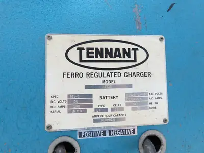 Tennant 45715 Ferro Regulated Forklift Battery Charger 36VDC 410-510Ah 480V 1Ph