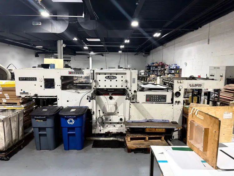Used IIJIMA BFP-1000S Die Cutters Maryland US | M3 Graphic Machinery #934292