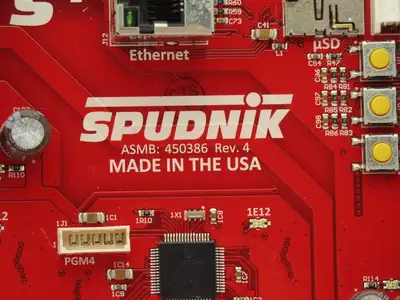 Spudnik 450386 PCB Main Control Printed Circuit Board Rev 4