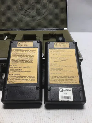 Photodyne Inc with 11XE FIBER OPTOIC POWER METER AND 8XE FIBER OPTIC POWER