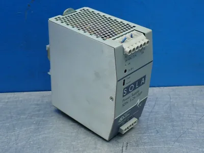 Used SOLA SDN524100P DIN Rail Power Supplies Ohio US | HGR 24 #1150937
