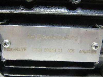 Werke Blower Cooler Fan  From a G200 CNC Lathe 230/3/80 50/60Hz 3Ph