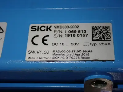 Used 2019 SICK VMD5002002 Laser Scanners Ohio US | HGR 24 #798853