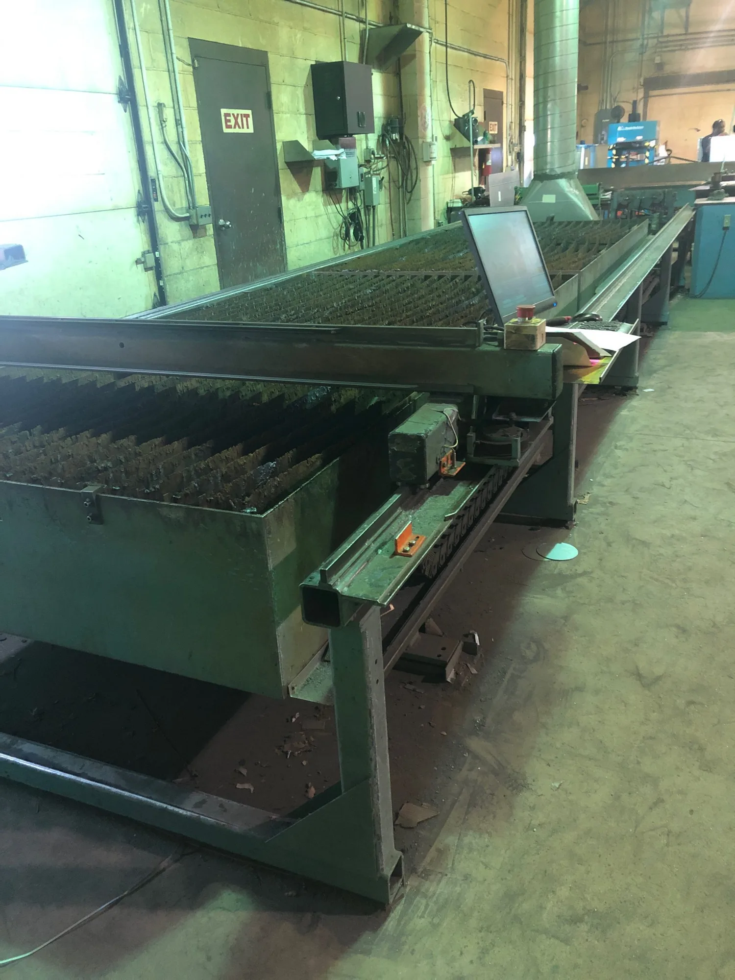 Used Lockformer Vulcan 1800 Double Table Plasma Cutting System