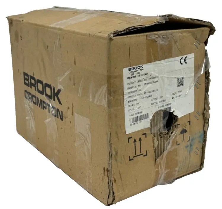 New | in-Stock BROOK CROMPTON WP-DA90LWX-D4 A.C. Motors | SB Industrial Supply #847835