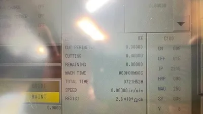 2005 SODICK AQ327L ELECTRIC DISCHARGE MACHINES, WIRE, N/C & CNC | Machinery Network (5)