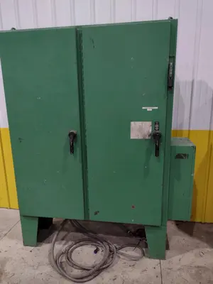 16 STAND X 4" x 36" WIDE R-PANEL ASC ROLLFORMER LINE WITH REEL & CUT OFF, BECK CONTROLS: STOCK #21176