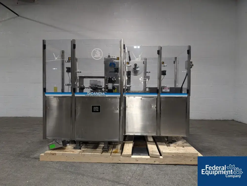 USED Scandia Scandia Overwrapper Bundler, model 350