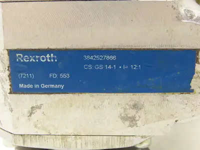 Rexroth 3842527866 Gearmotor Speed Reducer 141rpm 0.29kW 12:1 Ratio 230/460V 3Ph