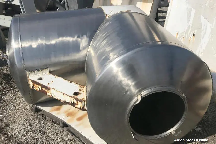 For Sale 50 Cubic Foot Patterson Kelley Twin Shell Blender, 304SS