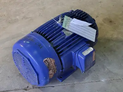 7.5 hp, 575 volts, 870 rpm, 256T, Electric Motor