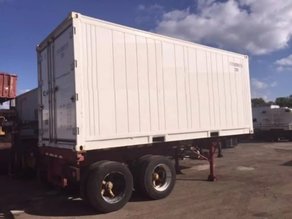 Used 2013 A PLUS 20′ REFRIGERATED CONTAINER Reefer Trailers Florida US | USA Transequipment #1542608