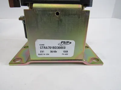NEW TOTAL SOURCE CTRA701BD308X0 CONTACTOR 150A 36/48V