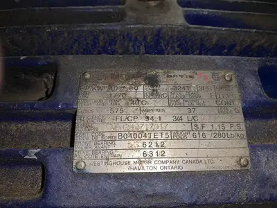 Twin Hydraulic Power Pack, 20HP + 40HP Motors