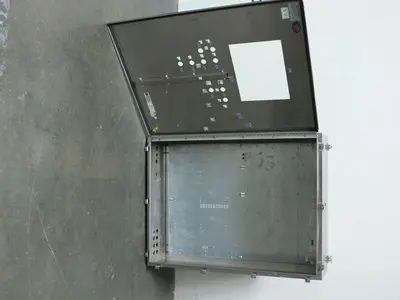 USED 13" X 36" X 48" STAINLESS STEEL INDUSTRIAL CONTROL PANEL