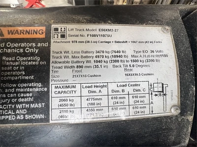USED HYSTER E50XM2-27