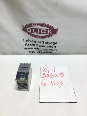 SOLA SDN 5-24-100 Power Supply 24VDC/5A AMP 115/230VAC 2.6/1.4A 50/60Hz