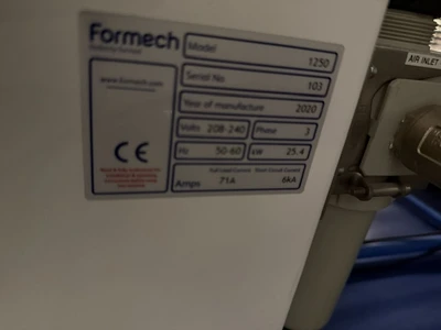 Used 2020 Formech 1250  LIKE NEW CONDITION Vacuum Formers New Jersey US | Machinery Values #1548845