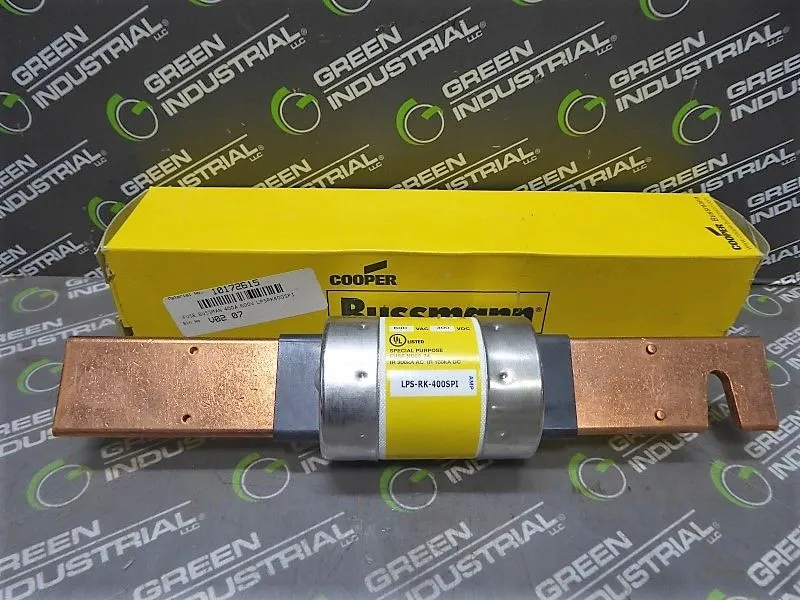 Buss LPS-RK-400SPI Time-Delay Current Limiting Fuse 600VAC 300VDC New NIB