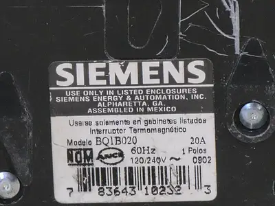 USED SIEMENS BQ120