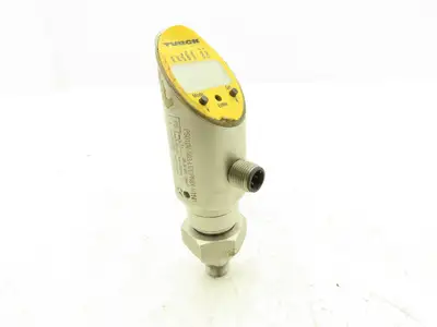 Turck PS010V-503-LI2UPN8X-H1141 Pressure Sensor 145PSI Digital Display 4 Pin M12
