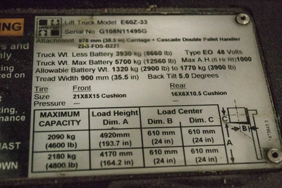 Used Hyster E60Z-33 Misc Forklifts | Coast Machinery Group #875267