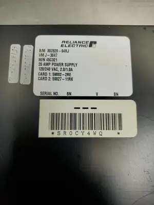 Used Reliance Electric Reliance Electric 45C321 PLC Power Supplies South Carolina US | Palmetto Automation #1543820