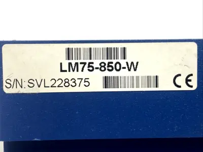 USED SMART VISION LIGHTING MINI LINEAR LIGHT 850NM IR WIDE 80 DEGREE LENS