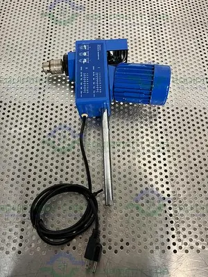 USED CHEMGLASS UNKNOWN MODEL DIGITAL OVERHEAD HOMAGINIZER  / STIRRER 2500 RPM