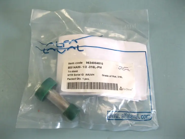 New | in-Stock Alfa Laval BS14AM-1/2-316L-PM Valves/Fittings New Hampshire US | Bitter End Trading #1126512