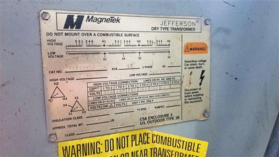 KVA MAGNETEK 15 Transformers | Barbarotto Int'l Sales Corp (2)
