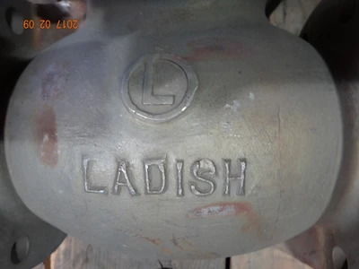 Ladish 4", Class 150, CF7M, Globe Valve