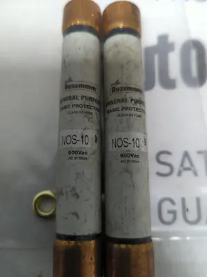 New | in-Stock COOPER BUSSMANN NOS-10 Miscellaneous Equipment (Electrical & Power) | Surplus Asset Holdings #1200571