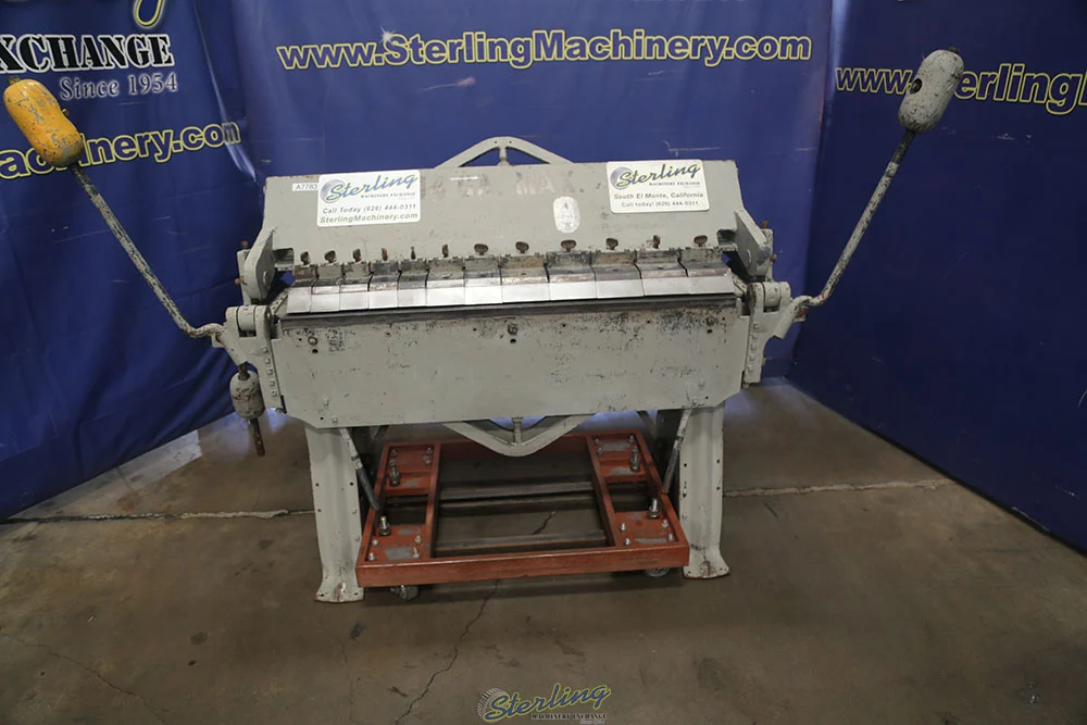 Used CHICAGO W31 Box & Pan Brakes including Finger California US | Sterling Machinery Exchange #1467008