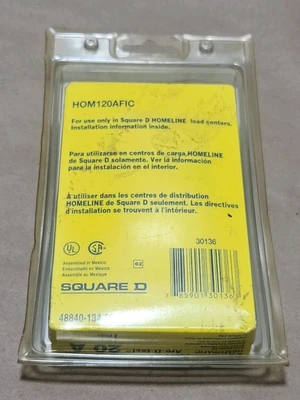 NEW Square D HOM120AFIC